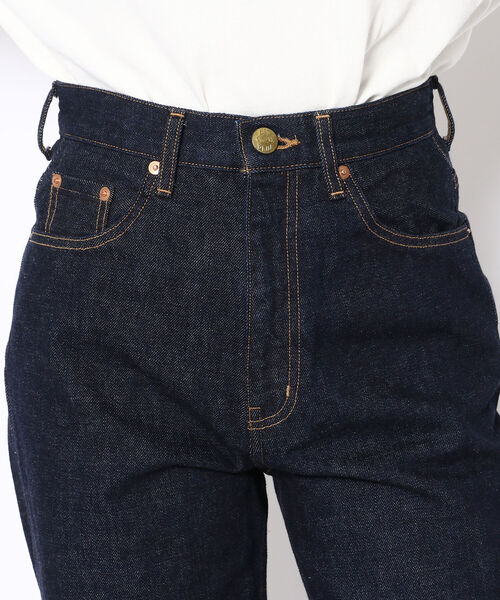B'2nd(ビーセカンド)の「BIT BLUE(ビットブルー)ワイドストレートデニム(デニムパンツ・レディース・インディゴブルー・24/26/25/23)」の17枚目の写真