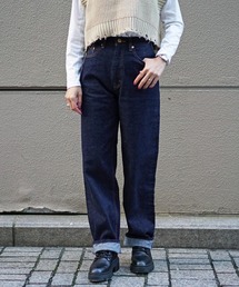 BIT BLUE(ビットブルー)ワイドストレートデニム
