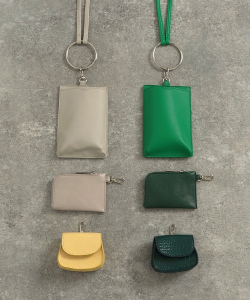 AULI(アウリィ)の「【3点セット】リングハンドルマルチショルダーバッグ(ショルダーバッグ・レディース・ライトグレー/グリーン・FREE)」の9枚目の写真