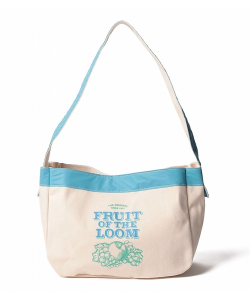 FRUIT OF THE LOOM（フルーツオブザルーム）の「【FRUIT OF THE LOOM】ニュースペーパーバッグ Mサイズ（ショルダーバッグ・レディース・オレンジ/ブルー/グリーン・FREE）」の3枚目の写真