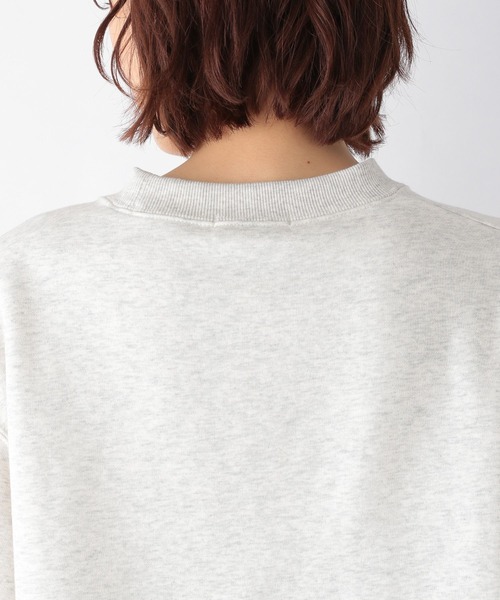 GLOBAL WORK（グローバルワーク）の「キレイ見えサラサラ起毛プリントプルオーバー/258250（スウェット・レディース・ライトグレー/ベージュ/ダークグレー/グレー系その他3・MEDIUM/LARGE）」の9枚目の写真