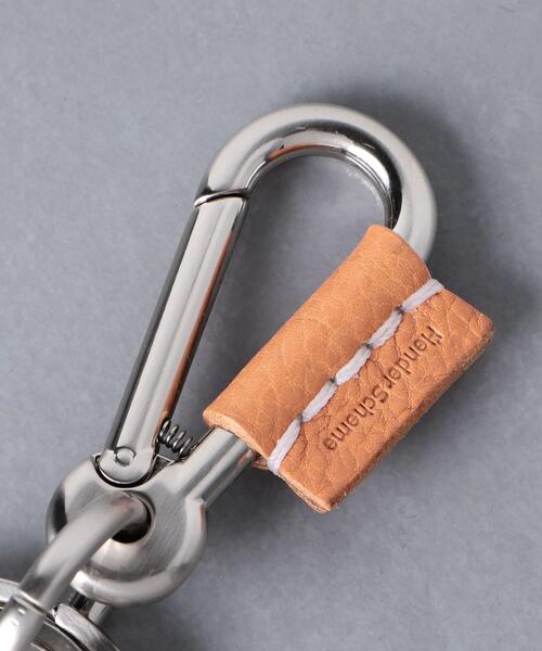 Hender Scheme(エンダースキーマ)の「<HenderScheme(エンダースキーマ)> karabiner/キーホルダー■■■(キーホルダー・メンズ・ベージュ/ブラック・FREE)」の4枚目の写真