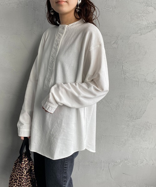 tシャツ 「THE SHINZONE/ザ シンゾーン」 ミリタリーヘンリー プルオーバーカットソー レディース THE SHINZONE（ザ シンゾーン）の「[THE SHINZONE/ザ シンゾーン