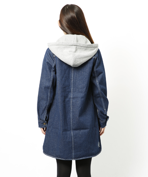 MILKFED.（ミルクフェド）の「DENIM COMBI COAT （デニムコート/ロング