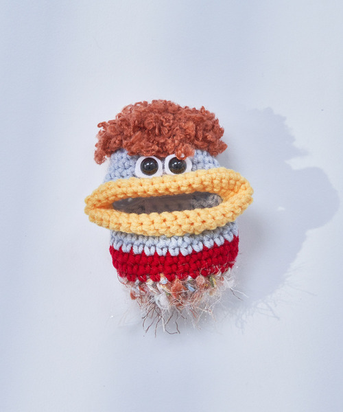 macaroni edge(マカロニエッジ)の「〈macaroni edge/マカロニエッジ〉毛糸のマスコット エアポッズケース(AirPods/AirPodsPro)(ヘッドフォン/イヤホン・レディース・マルチ/ピンク系2/ピンク系1/グリーン/カラフル/レッド系/ライトブルー/ライトグリーン/ライトベージュ・2/1/3)」の18枚目の写真