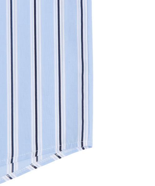 PUNYUS（プニュズ）の「クレリックストライプシャツ（シャツ/ブラウス・レディース・ピンク/ブルー・1/2/4/3）」の6枚目の写真