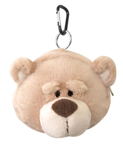 nici（ニキ）の「NICI/フィギュアミニポーチ ベア（ポーチ・レディース・ブラウン・ONE SIZE）」の2枚目の写真