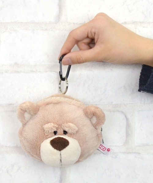 nici（ニキ）の「NICI/フィギュアミニポーチ ベア（ポーチ・レディース・ブラウン・ONE SIZE）」の6枚目の写真