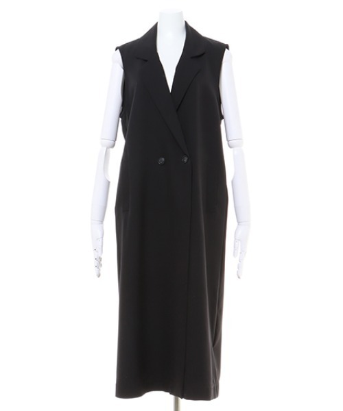 INGNI（イング）の「ロングテーラージレ(セットアップ対応)（ベスト・レディース・ブラック/ベージュ/ブラウン系その他2/アイボリー・M）」の11枚目の写真