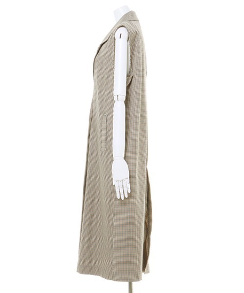 INGNI（イング）の「ロングテーラージレ(セットアップ対応)（ベスト・レディース・ブラック/ベージュ/ブラウン系その他2/アイボリー・M）」の18枚目の写真