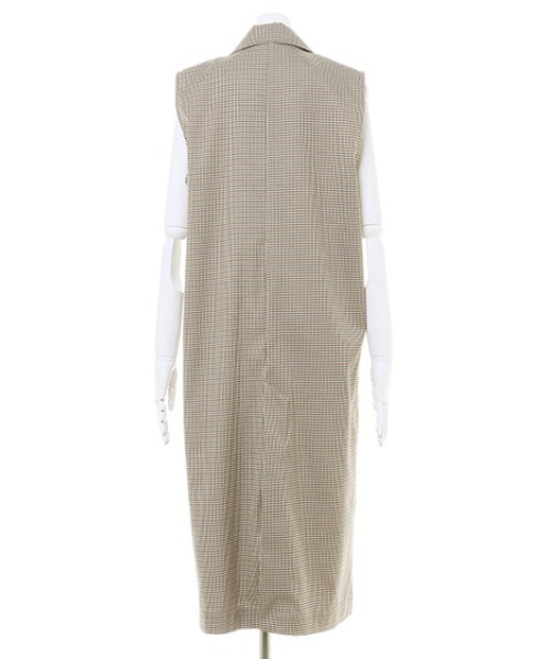 INGNI（イング）の「ロングテーラージレ(セットアップ対応)（ベスト・レディース・ブラック/ベージュ/ブラウン系その他2/アイボリー・M）」の9枚目の写真