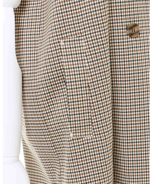 INGNI（イング）の「ロングテーラージレ(セットアップ対応)（ベスト・レディース・ブラック/ベージュ/ブラウン系その他2/アイボリー・M）」の8枚目の写真