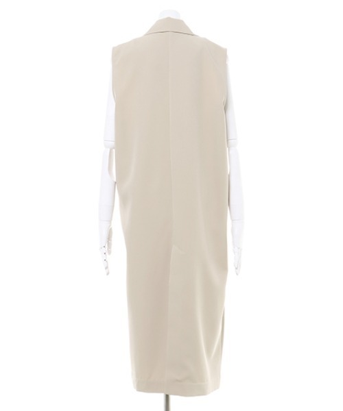 INGNI（イング）の「ロングテーラージレ(セットアップ対応)（ベスト・レディース・ブラック/ベージュ/ブラウン系その他2/アイボリー・M）」の6枚目の写真