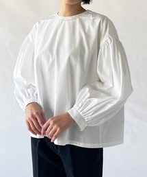 【美品】HAVERSACK ボージョン ギャザー シャツ M 美品】HAVERSACK ボージョン ギャザー シャツ M