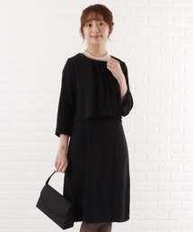 Lace Ladies | フォーマル 重ね着風ワンピース(ワンピース)