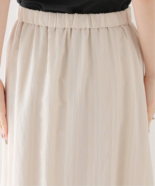 JOURNAL STANDARD relume（ジャーナルスタンダード　レリューム）の「モールストライプティアードスカート（スカート・レディース・ブラック/アイボリー・FREE）」の11枚目の写真