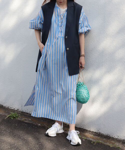 The Bagmati（ザバグマティ）の「【BAGMATI/バグマティ】透かし柄編みアバカ巾着バッグ（ショルダーバッグ・レディース・グリーン/オレンジ/ブラック系その他・FREE）」の19枚目の写真