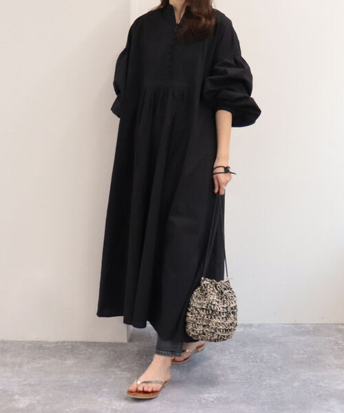 The Bagmati（ザバグマティ）の「【BAGMATI/バグマティ】透かし柄編みアバカ巾着バッグ（ショルダーバッグ・レディース・グリーン/オレンジ/ブラック系その他・FREE）」の22枚目の写真