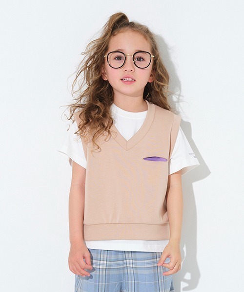 セール ベストつき半袖tシャツ Tシャツ カットソー X Girl Stages エックスガールステージス のファッション通販 Zozotown