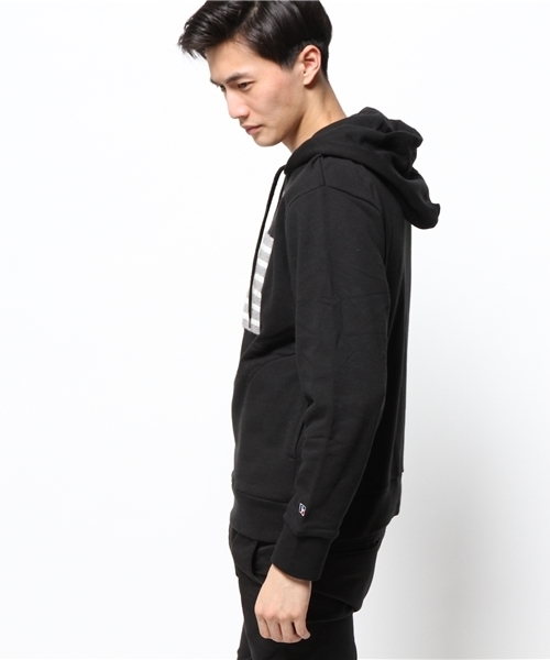 CIAOPANIC（チャオパニック）の「【RUSSELL】星条旗パーカー（パーカー・メンズ・グレー/ブラック/ホワイト・MEDIUM/LARGE/SMALL）」の5枚目の写真