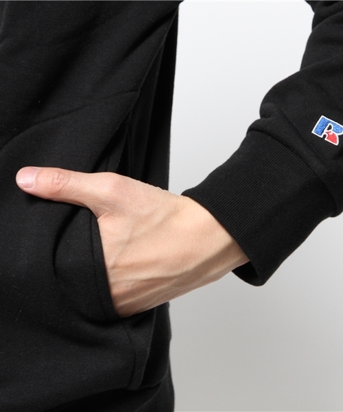 CIAOPANIC（チャオパニック）の「【RUSSELL】星条旗パーカー（パーカー・メンズ・グレー/ブラック/ホワイト・MEDIUM/LARGE/SMALL）」の9枚目の写真