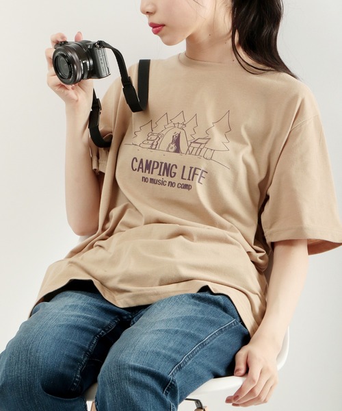 FUNALIVE(ファンアライブ)の「BF2 select デザインプリントTシャツ(Tシャツ/カットソー・メンズ・ホワイト/チャコールグレー/ブラック/ベージュ/ネイビー/カーキ/ブルー/グリーン/ホワイト系その他/グリーン系その他/チャコール・LL/M/L)」の1枚目の写真