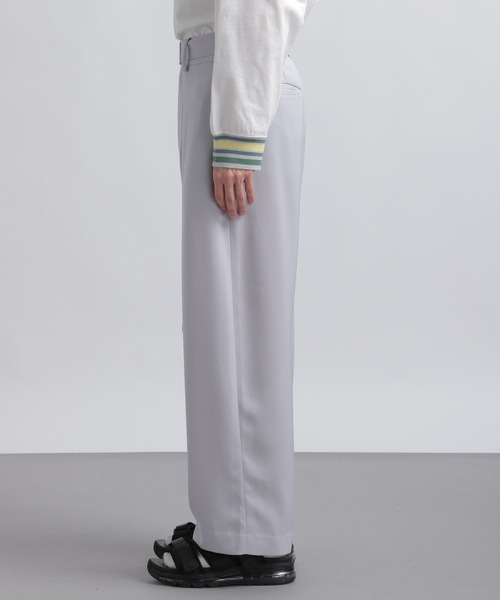 HARE（ハレ）の「【SETUP対応】ワイドベルトトラウザー(HARE)（その他パンツ・メンズ・ブラック/グレー/グリーン・SMALL/MEDIUM）」の18枚目の写真