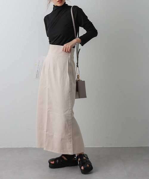 COLONY 2139（コロニートゥーワンスリーナイン）の「シアーネットメロータートルネックトップス（Tシャツ/カットソー・レディース・ブラック/オフホワイト・FREE）」の21枚目の写真