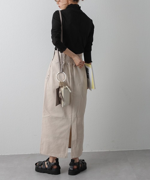 COLONY 2139（コロニートゥーワンスリーナイン）の「シアーネットメロータートルネックトップス（Tシャツ/カットソー・レディース・ブラック/オフホワイト・FREE）」の22枚目の写真