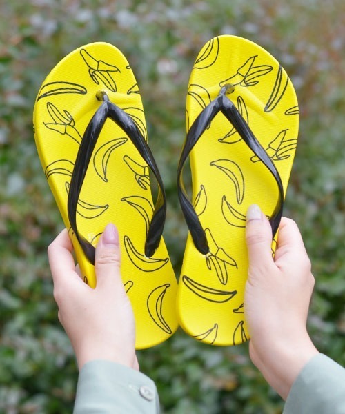 Fun & Daily（ファンアンドデイリー）の「フルーツビーチサンダル（サンダル・レディース・ホワイト/ブラック/イエロー・38/36/37）」の10枚目の写真