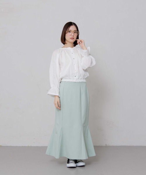 flower（フラワー）の「ウォータリーグラス（メガネ・レディース・ベージュ/グレー・FREE）」の7枚目の写真