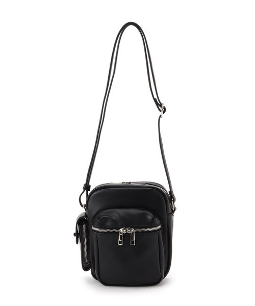 tk.TAKEO KIKUCHI（ティーケータケオキクチ）の「◆ぷっくりショルダーバッグ（ショルダーバッグ・メンズ・ブラック/ブラウン系その他/ブラック系・00）」の5枚目の写真