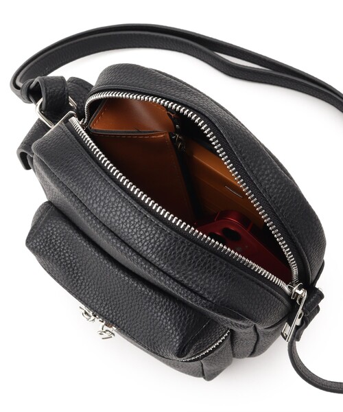 tk.TAKEO KIKUCHI（ティーケータケオキクチ）の「◆ぷっくりショルダーバッグ（ショルダーバッグ・メンズ・ブラック/ブラウン系その他/ブラック系・00）」の4枚目の写真