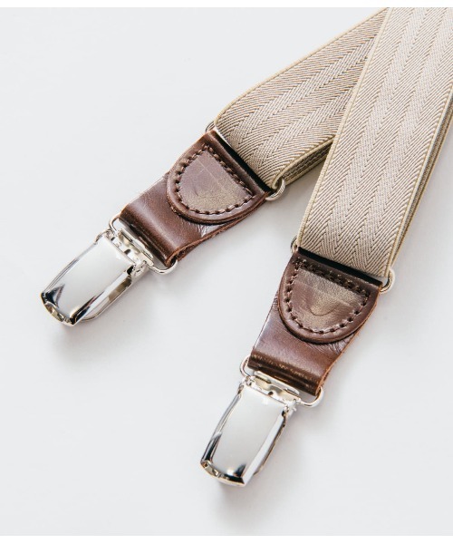 SIPULI(シプリ)の「ALBERT THURSTON サスペンダー(25㎜)(ベルト・レディース・ベージュ・フリー)」の6枚目の写真