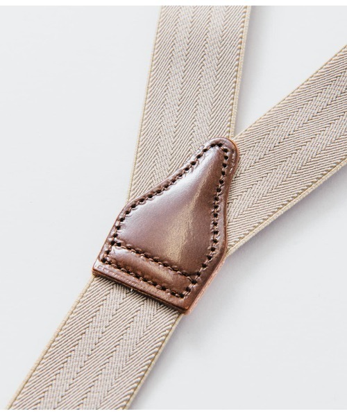 SIPULI(シプリ)の「ALBERT THURSTON サスペンダー(25㎜)(ベルト・レディース・ベージュ・フリー)」の5枚目の写真