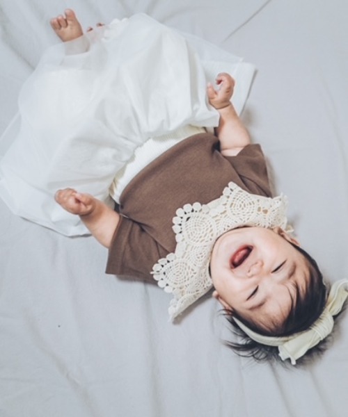 MAKE YOUR DAY（メイクユアデイ）の「ベビーヘアバンド（その他ベビー用品・キッズ・ベージュ/オフホワイト/ピンク・FREE）」の15枚目の写真