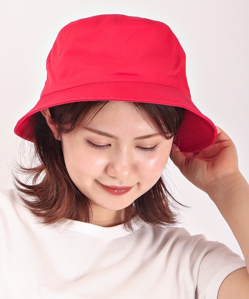 バケットハット 赤 バケットハット メンズ 帽子[品番：ZCTW0000359]｜帽子屋Zaction -帽子