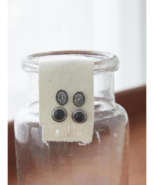 AMERICAN HOLIC（アメリカンホリック）の「【WEB限定】天然石ピアスセット（ピアス（両耳用）・レディース・ブラック/ライトブルー/パープル・FREE）」の21枚目の写真