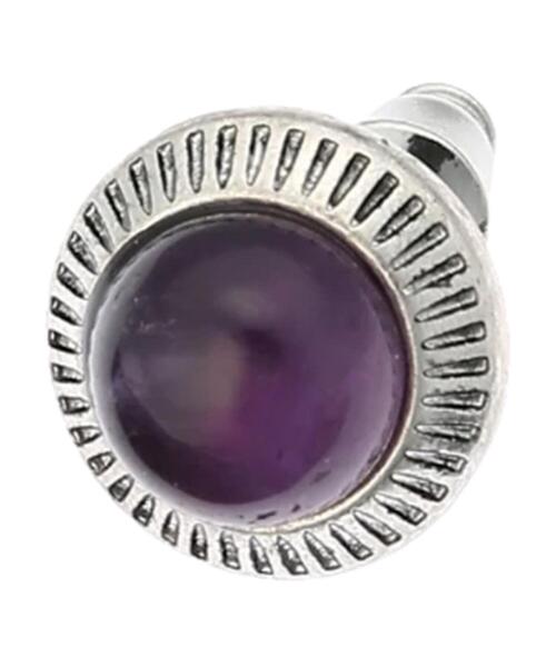 AMERICAN HOLIC（アメリカンホリック）の「【WEB限定】天然石ピアスセット（ピアス（両耳用）・レディース・ブラック/ライトブルー/パープル・FREE）」の18枚目の写真