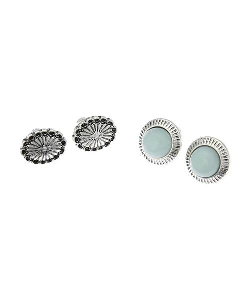 AMERICAN HOLIC（アメリカンホリック）の「【WEB限定】天然石ピアスセット（ピアス（両耳用）・レディース・ブラック/ライトブルー/パープル・FREE）」の13枚目の写真