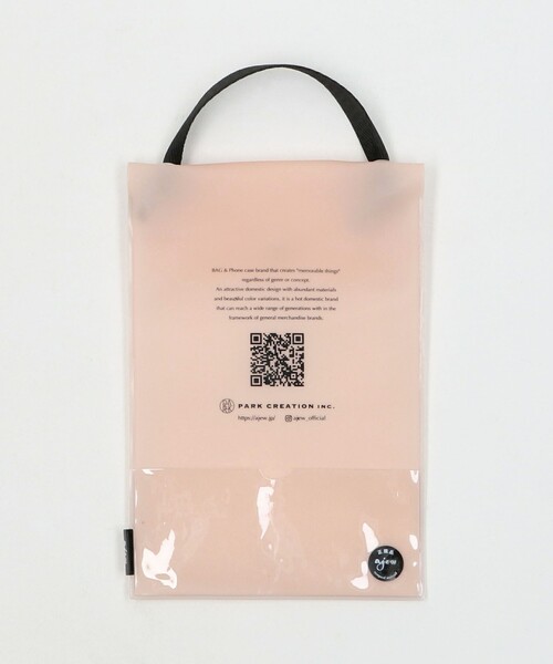 ajew（エジュー）の「【別注】＜AJEW＞デザインカラーストラップ（スマホグッズ・レディース・ダークグレー/ナチュラル・FREE）」の19枚目の写真