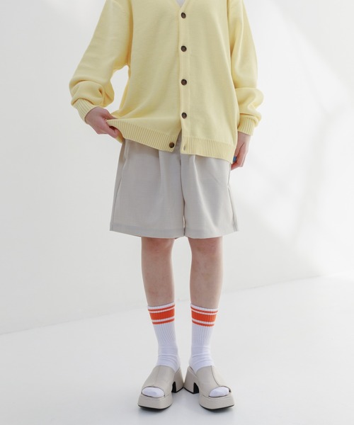 WHIMSIC（ウィムジック）の「【WHIMSIC】グルカショーツ（その他パンツ・レディース・ブラック/アイボリー・1/2）」の5枚目の写真