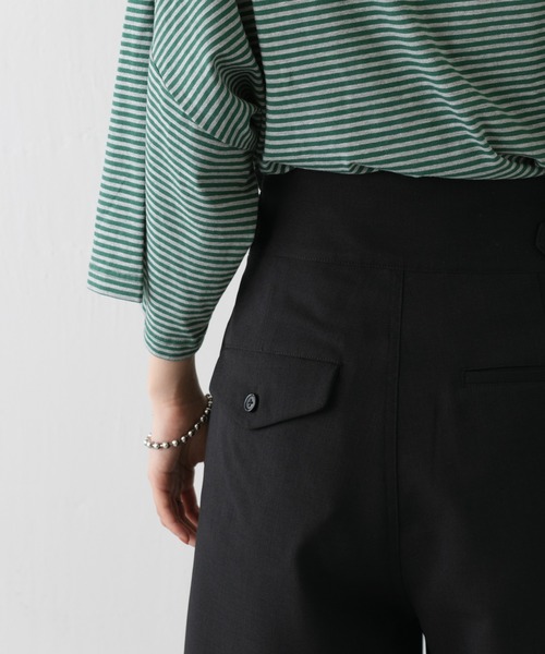 WHIMSIC（ウィムジック）の「【WHIMSIC】グルカショーツ（その他パンツ・レディース・ブラック/アイボリー・1/2）」の16枚目の写真