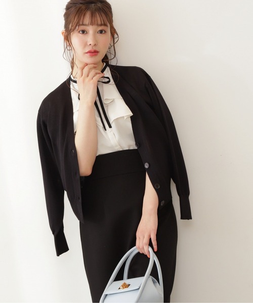 PROPORTION BODY DRESSING（プロポーションボディドレッシング）の「シアーカーデ / 1212174500（カーディガン/ボレロ・レディース・グレー/イエロー/ホワイト/グリーン/ブラック・FREE）」の3枚目の写真