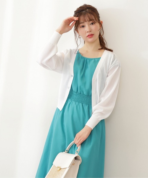 PROPORTION BODY DRESSING（プロポーションボディドレッシング）の「シアーカーデ / 1212174500（カーディガン/ボレロ・レディース・グレー/イエロー/ホワイト/グリーン/ブラック・FREE）」の17枚目の写真