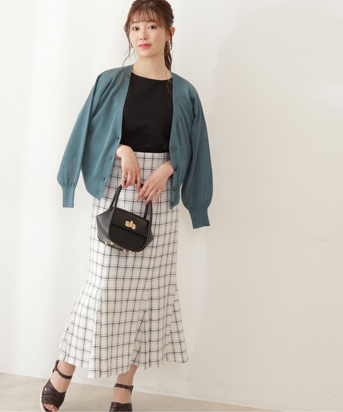 PROPORTION BODY DRESSING（プロポーションボディドレッシング）の「シアーカーデ / 1212174500（カーディガン/ボレロ・レディース・グレー/イエロー/ホワイト/グリーン/ブラック・FREE）」の21枚目の写真