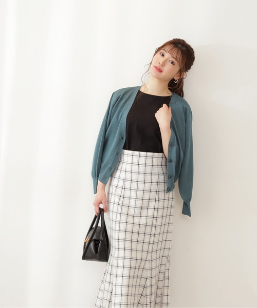 PROPORTION BODY DRESSING（プロポーションボディドレッシング）の「シアーカーデ / 1212174500（カーディガン/ボレロ・レディース・グレー/イエロー/ホワイト/グリーン/ブラック・FREE）」の14枚目の写真