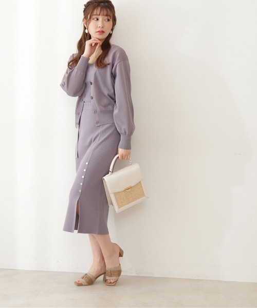 PROPORTION BODY DRESSING（プロポーションボディドレッシング）の「シアーカーデ / 1212174500（カーディガン/ボレロ・レディース・グレー/イエロー/ホワイト/グリーン/ブラック・FREE）」の19枚目の写真