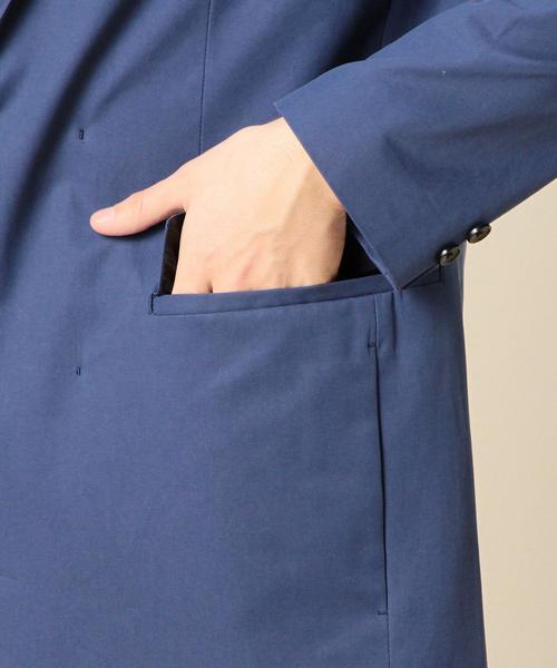 BEAUTY&YOUTH UNITED ARROWS（ビューティーアンドユースユナイテッドアローズ）の「BY スーピマギャバジン チェスターコート（3LC） ¨◆（チェスターコート・メンズ・コバルトブルー/ネイビー・LARGE/MEDIUM/SMALL/X-LARGE）」の8枚目の写真