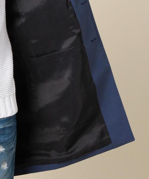 BEAUTY&YOUTH UNITED ARROWS（ビューティーアンドユースユナイテッドアローズ）の「BY スーピマギャバジン チェスターコート（3LC） ¨◆（チェスターコート・メンズ・コバルトブルー/ネイビー・LARGE/MEDIUM/SMALL/X-LARGE）」の10枚目の写真
